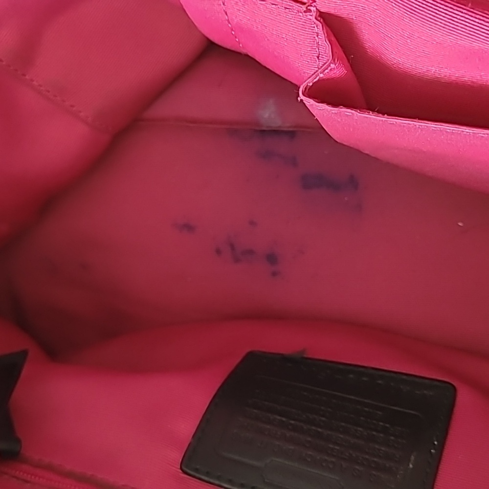 COACH bag Black & Pink - Picture 8 of 8